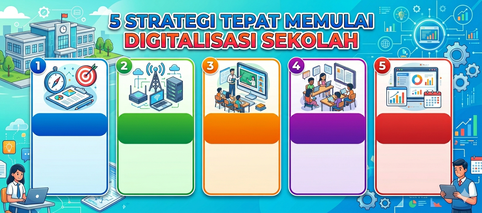 langkah digitalisasi sekolah